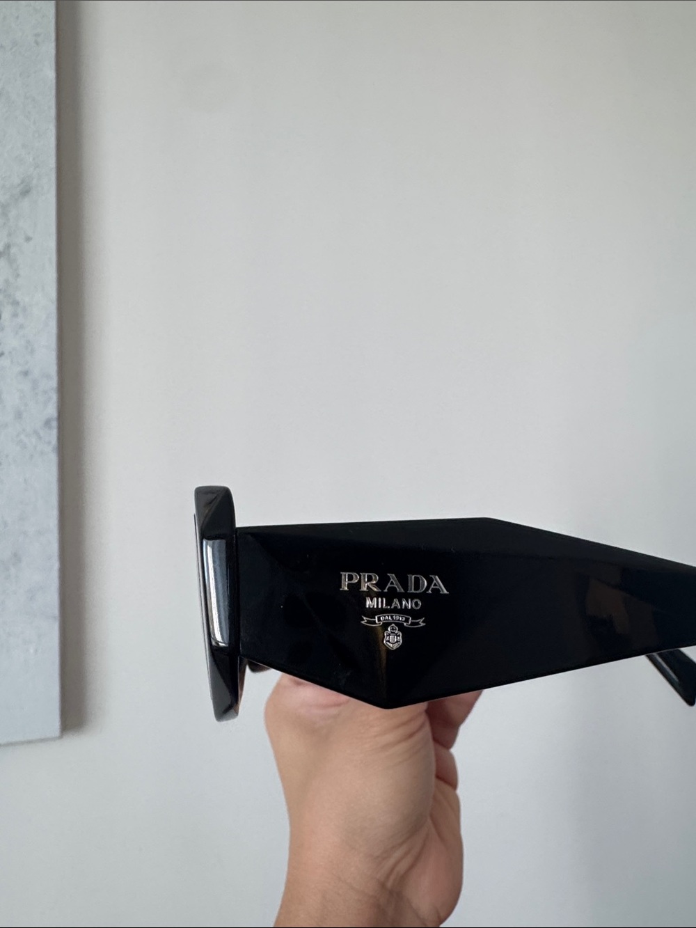PRADA PR 17W Black Frame Sunglasses Unisex - Picture 2 of 12